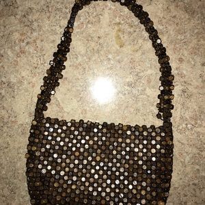 The Sak wooden beaded handbag